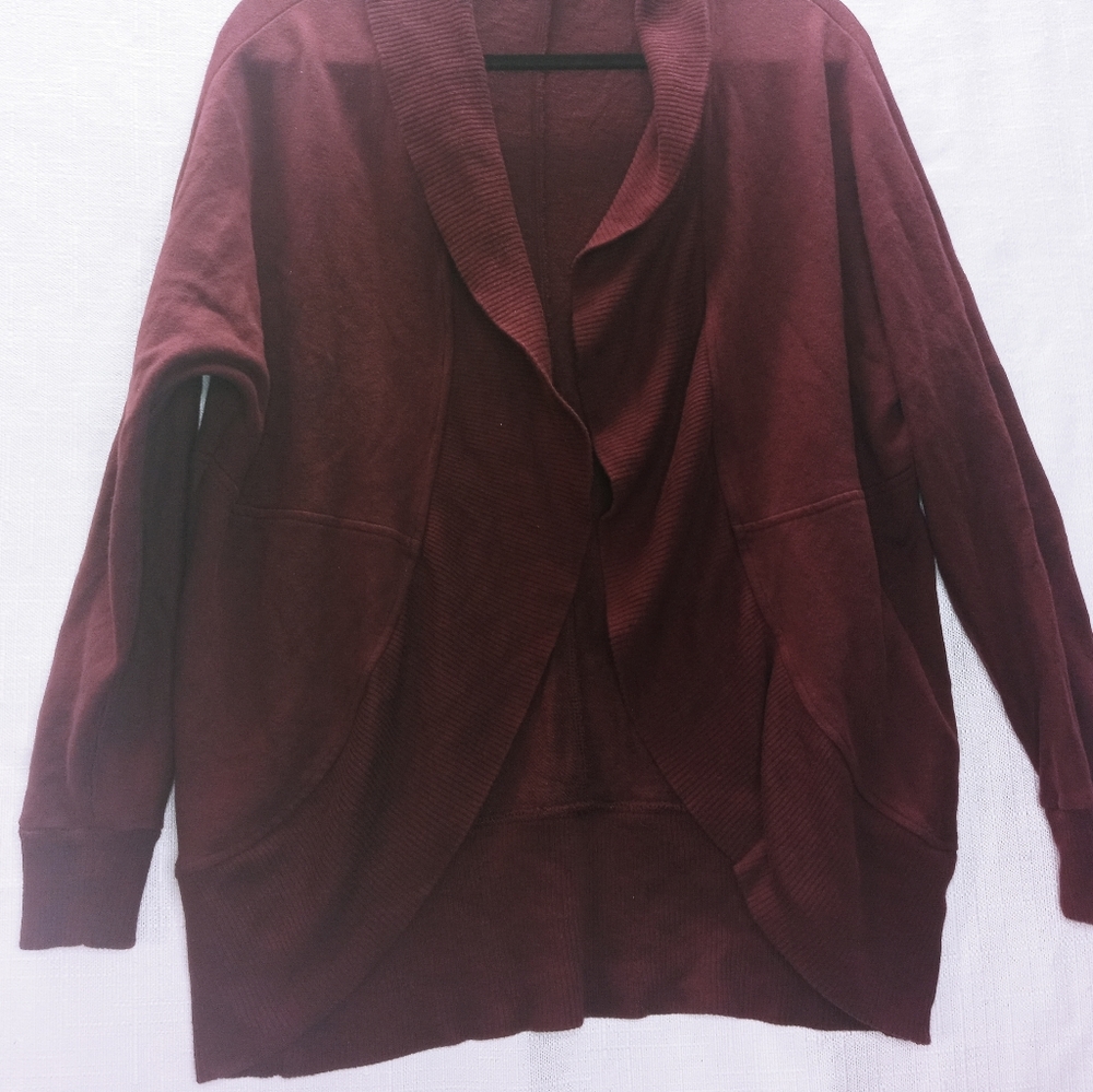 Gap cardigan sweater maroon